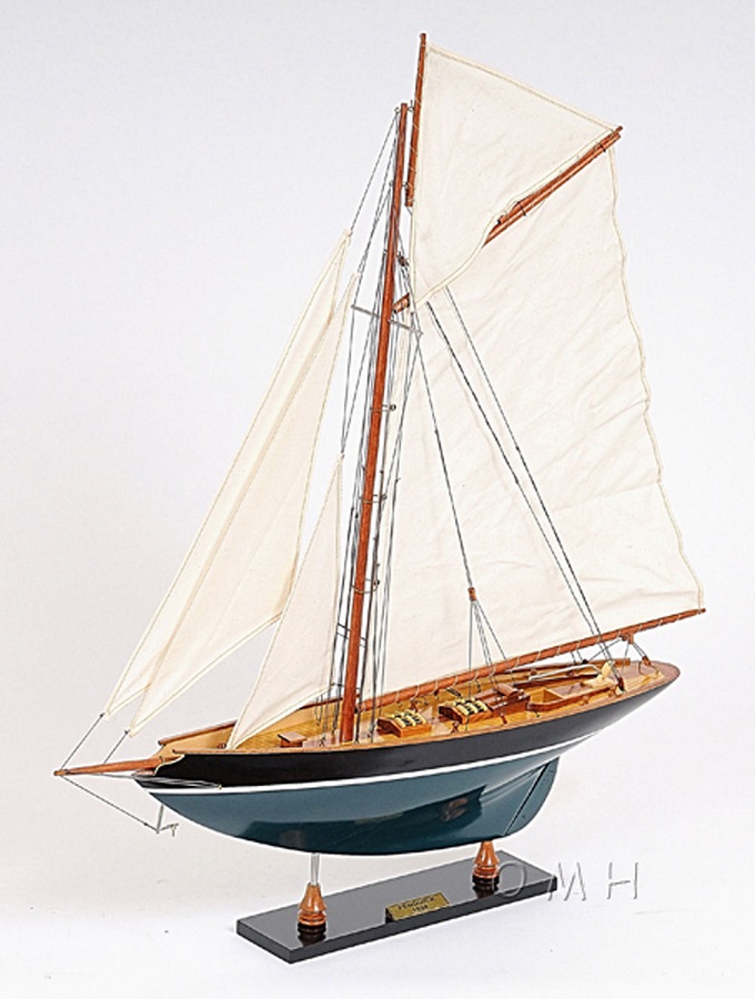 Pen Duick Wooden Sailboat Legendary Racing Model Replica (1)