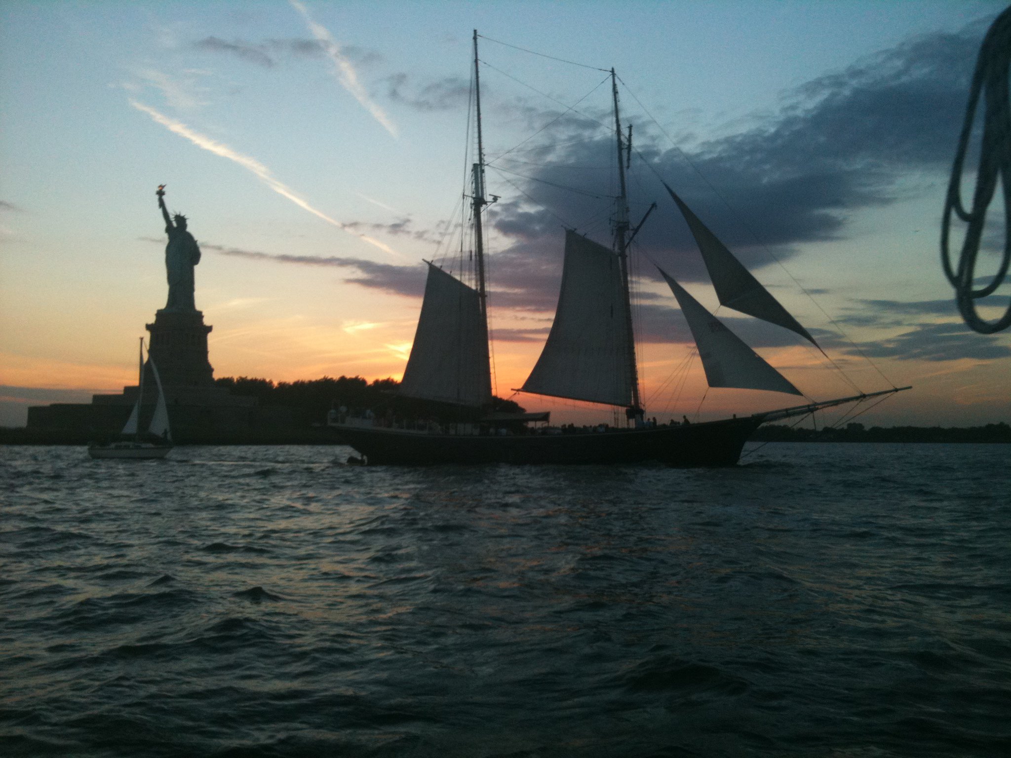 New York Harbor, Statue Of Liberty