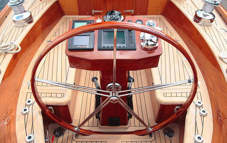 classic yacht interior