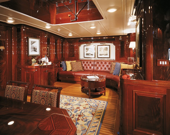 yacht ranger interior salon