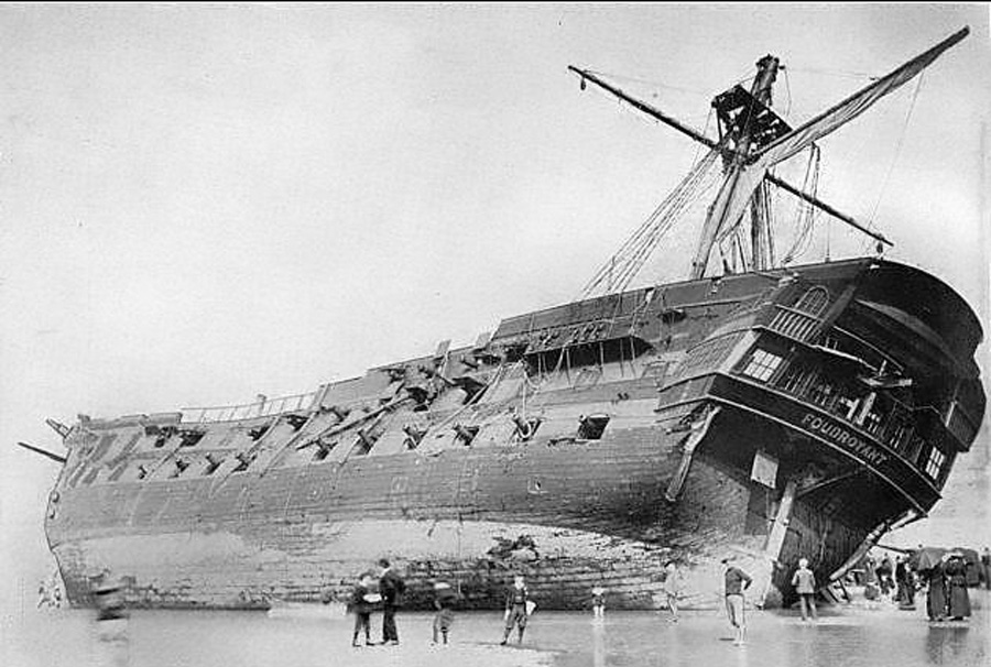 1897 The Foudroyant Wreck