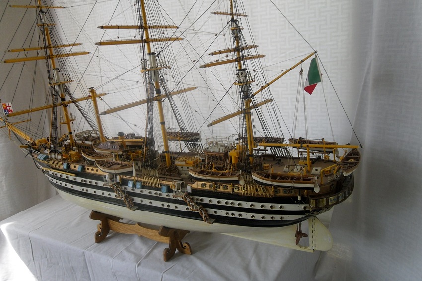 Amerigo Vespicci Tall Ship Model