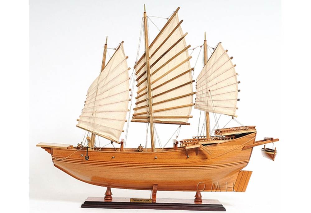 Chinese Junk Boat Wooden Boat Model